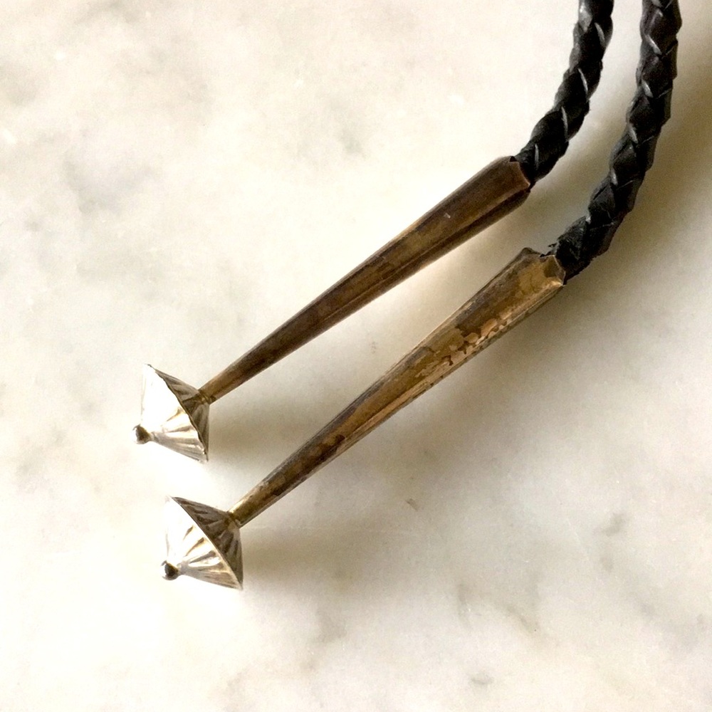 Vintage Beverly & Augustine Pinto Mudhead Bolo - Picture 6 of 16